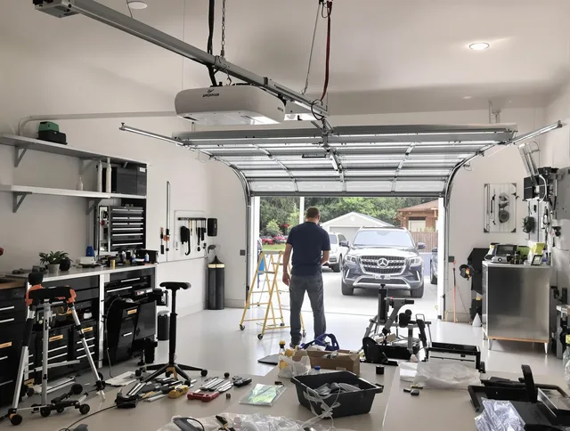 Garage door opener installation by Windham Garage Door Repair in Windham