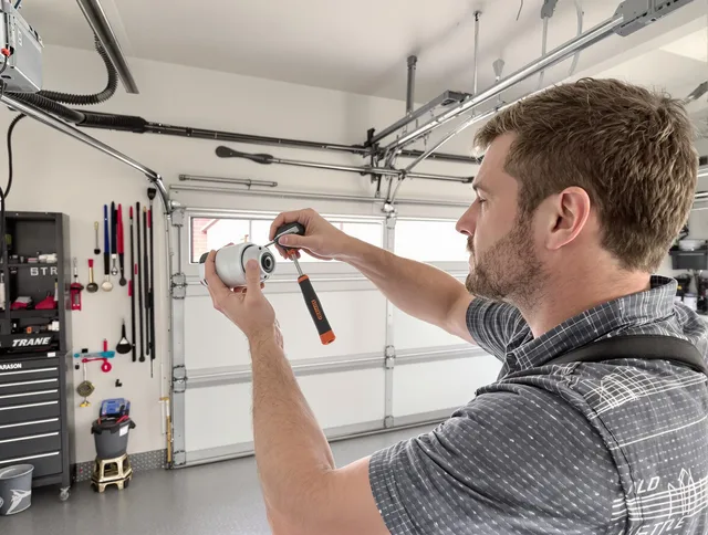 Garage door opener repair service by Windham Garage Door Repair in Windham